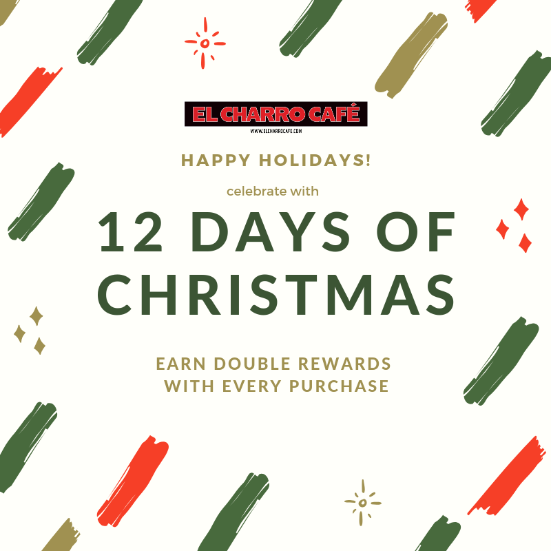 El Charro Café’s Christmas in July Gift Card Sale July 24th and July 25th